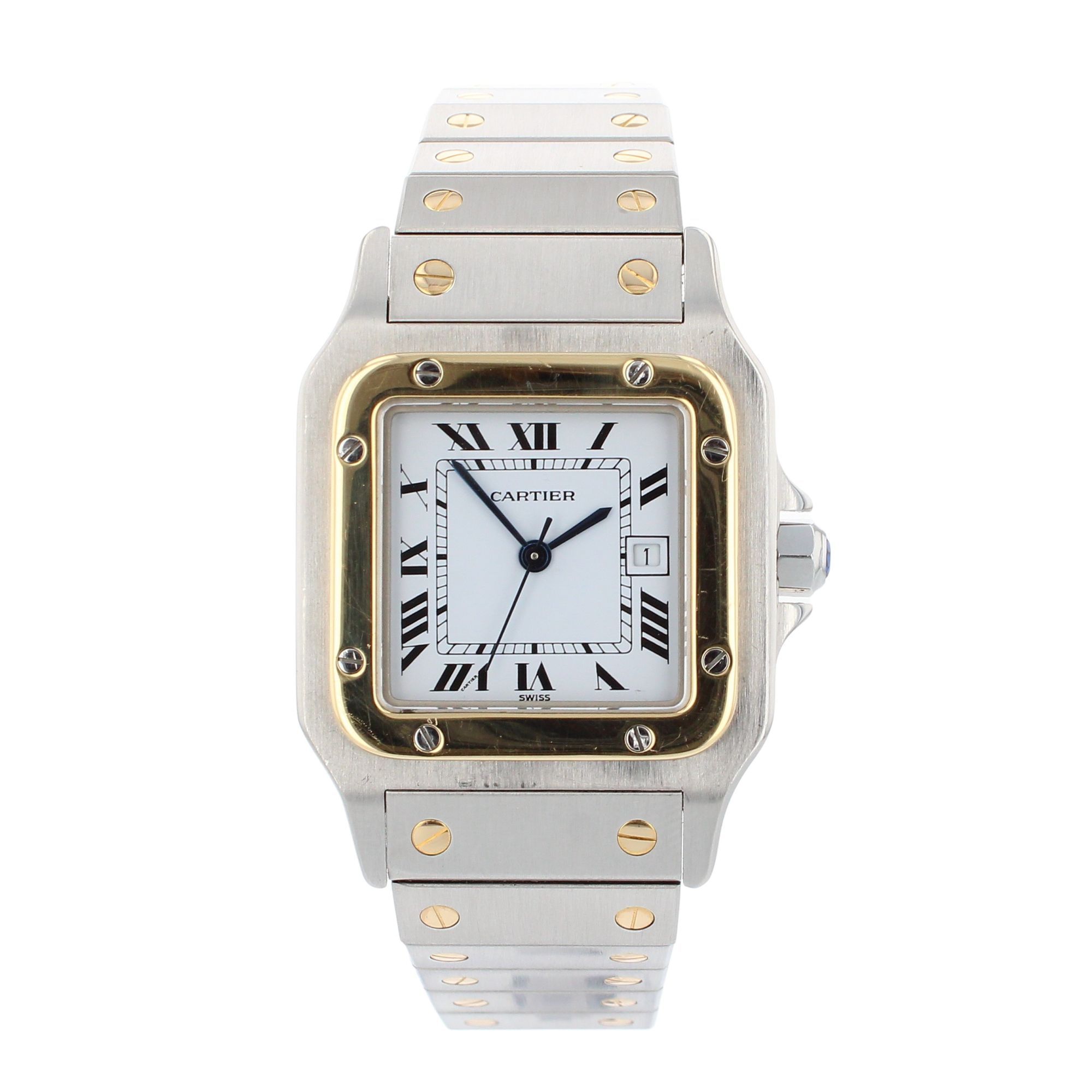 Cartier Santos Pre Owned Watch Ref 1172961 | Ramsdens Jewellery