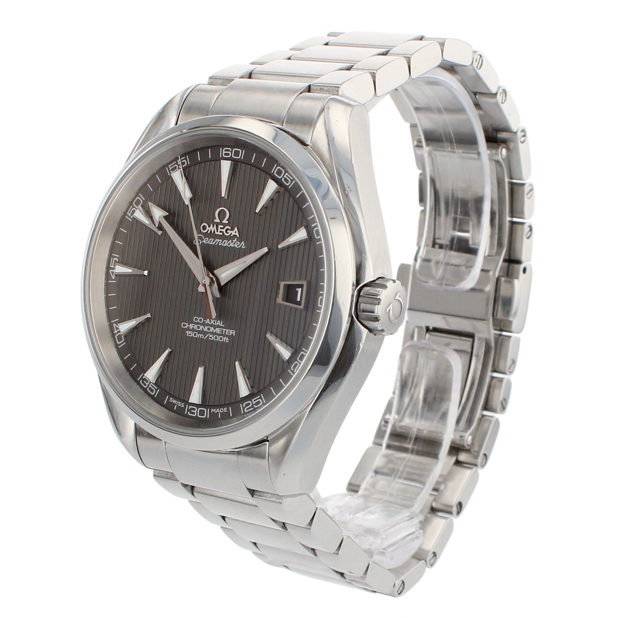 Omega Seamaster Aqua Terra Pre Owned Watch Ref 23110422106001 | Ramsdens  Jewellery