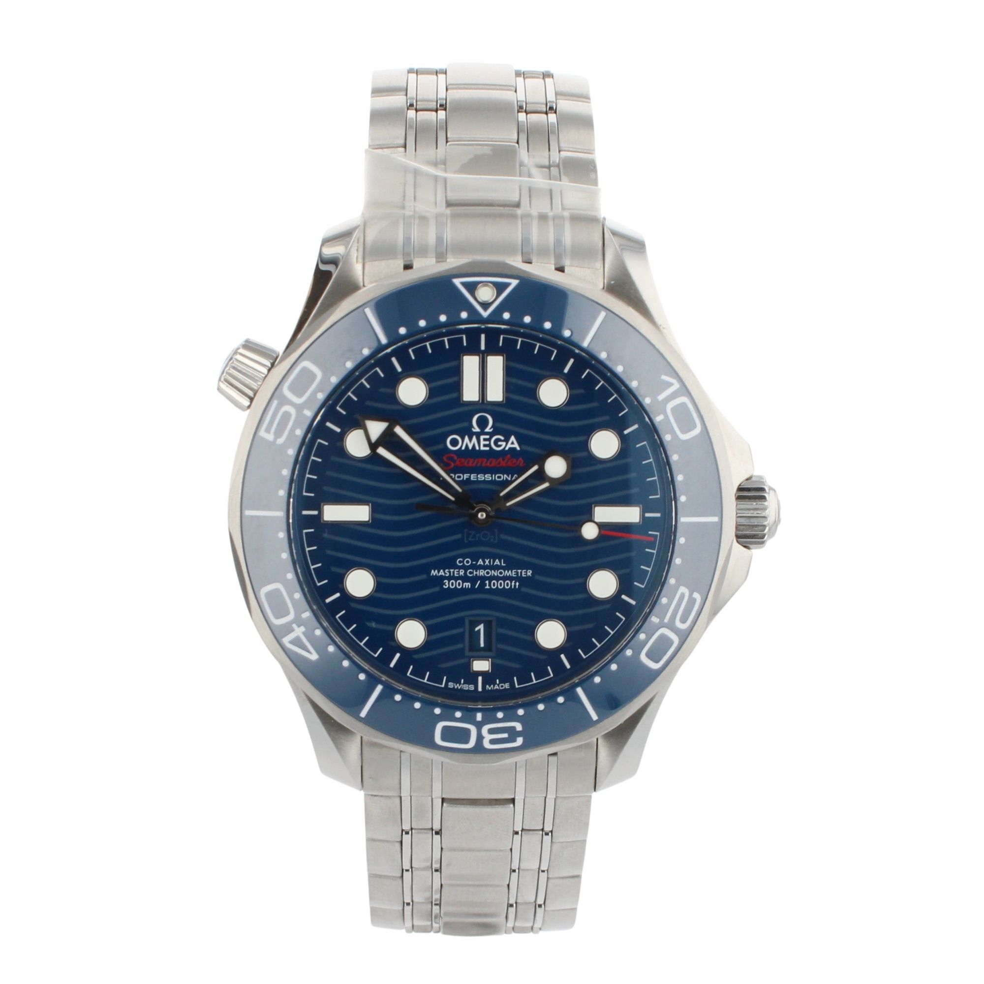 Omega Seamaster Pre Owned Watch Ref 21030422003001 | Ramsdens Jewellery