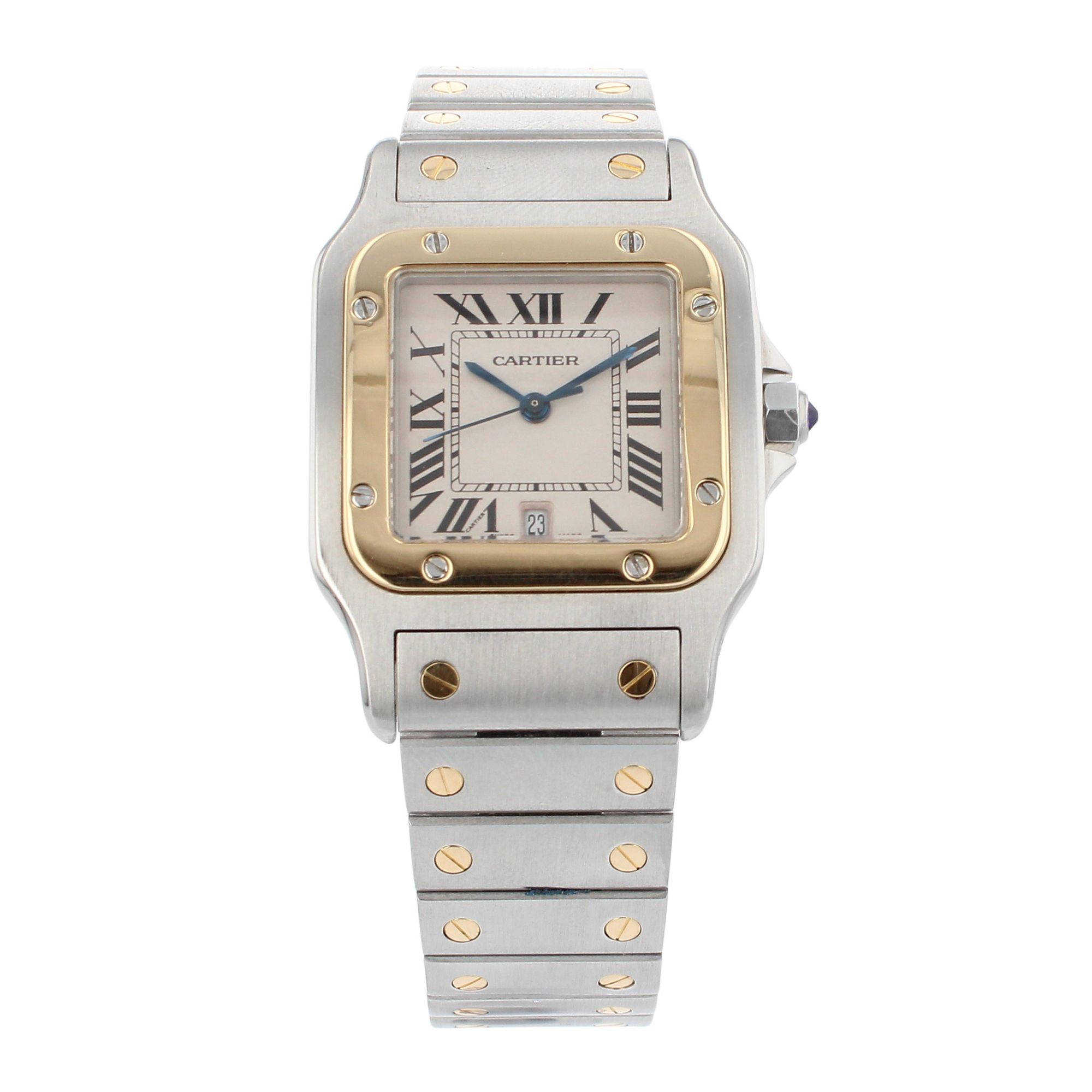 Cartier Santos Galbee Pre Owned Watch Ref 1566 | Ramsdens Jewellery