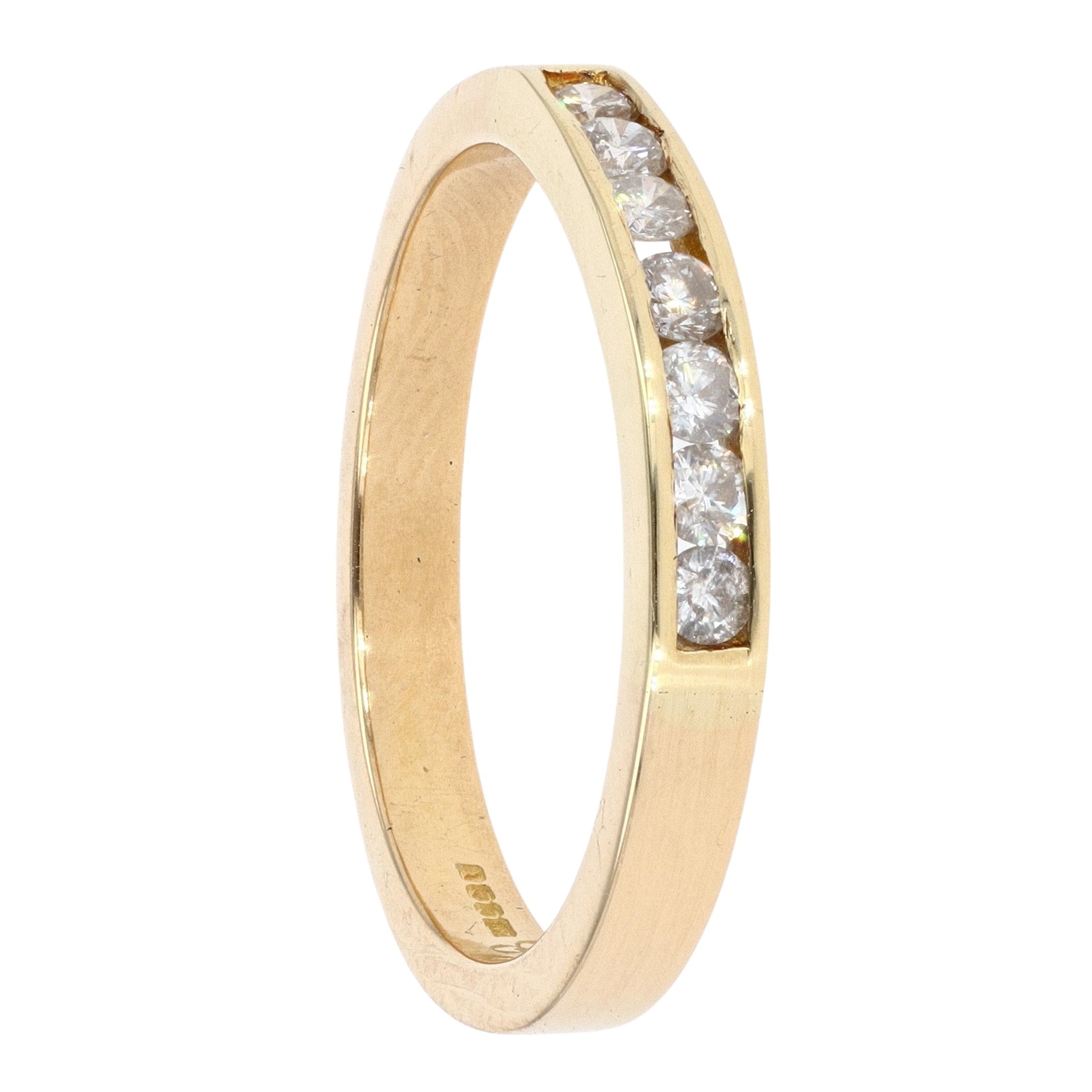 18ct Yellow Gold 0.25ct Diamond Eternity Ring Ramsdens Jewellery