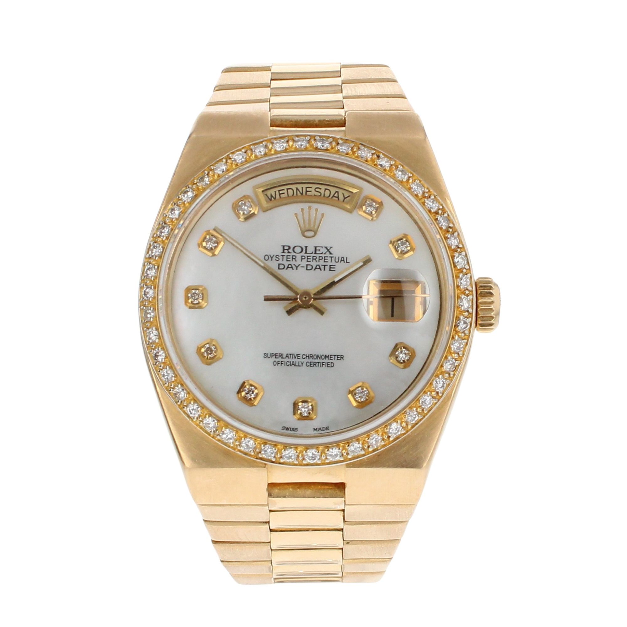 Rolex Custom Day-Date Pre Owned Watch Ref 19018 | Ramsdens Jewellery