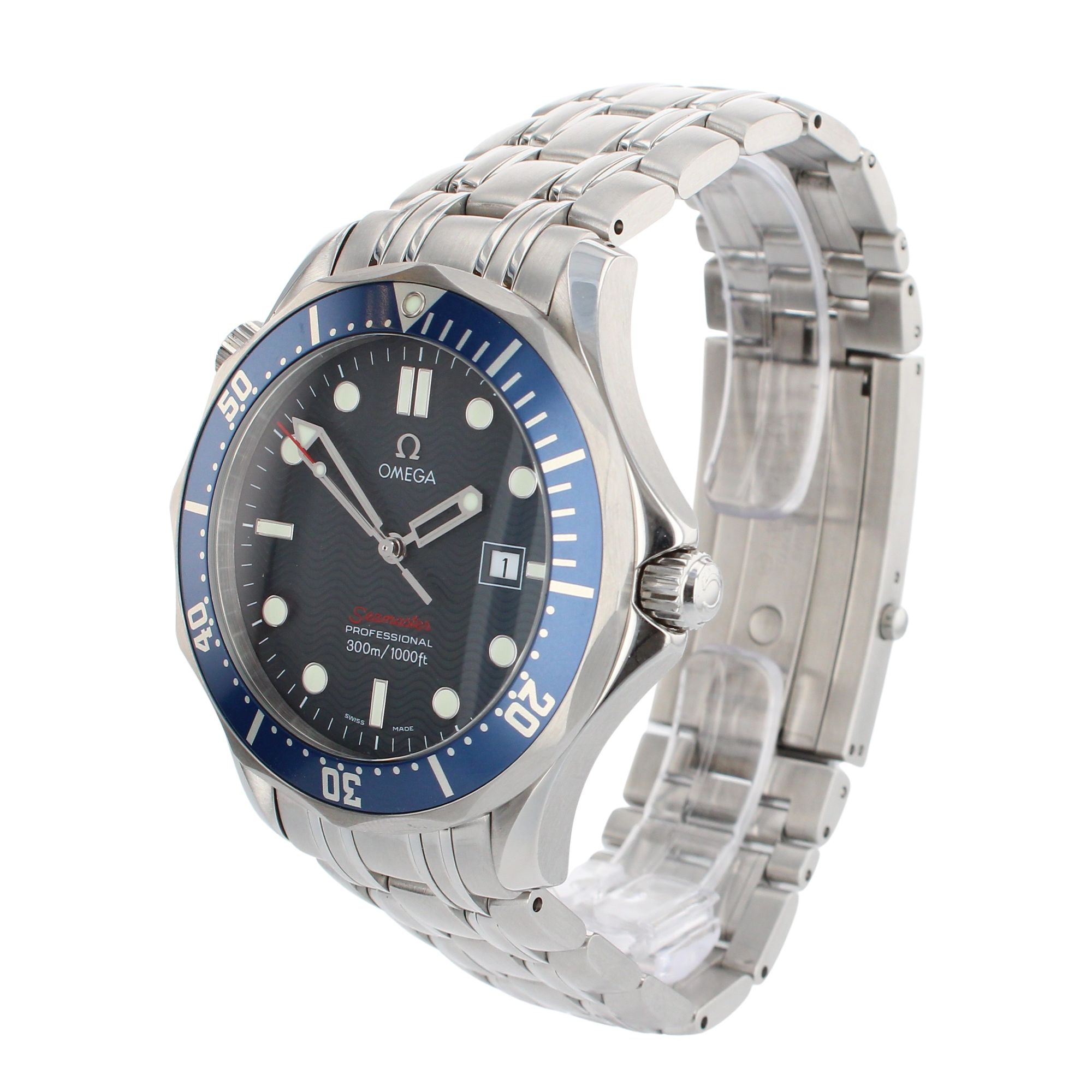 Omega Seamaster Pre Owned Watch Ref 22218000 | Ramsdens Jewellery