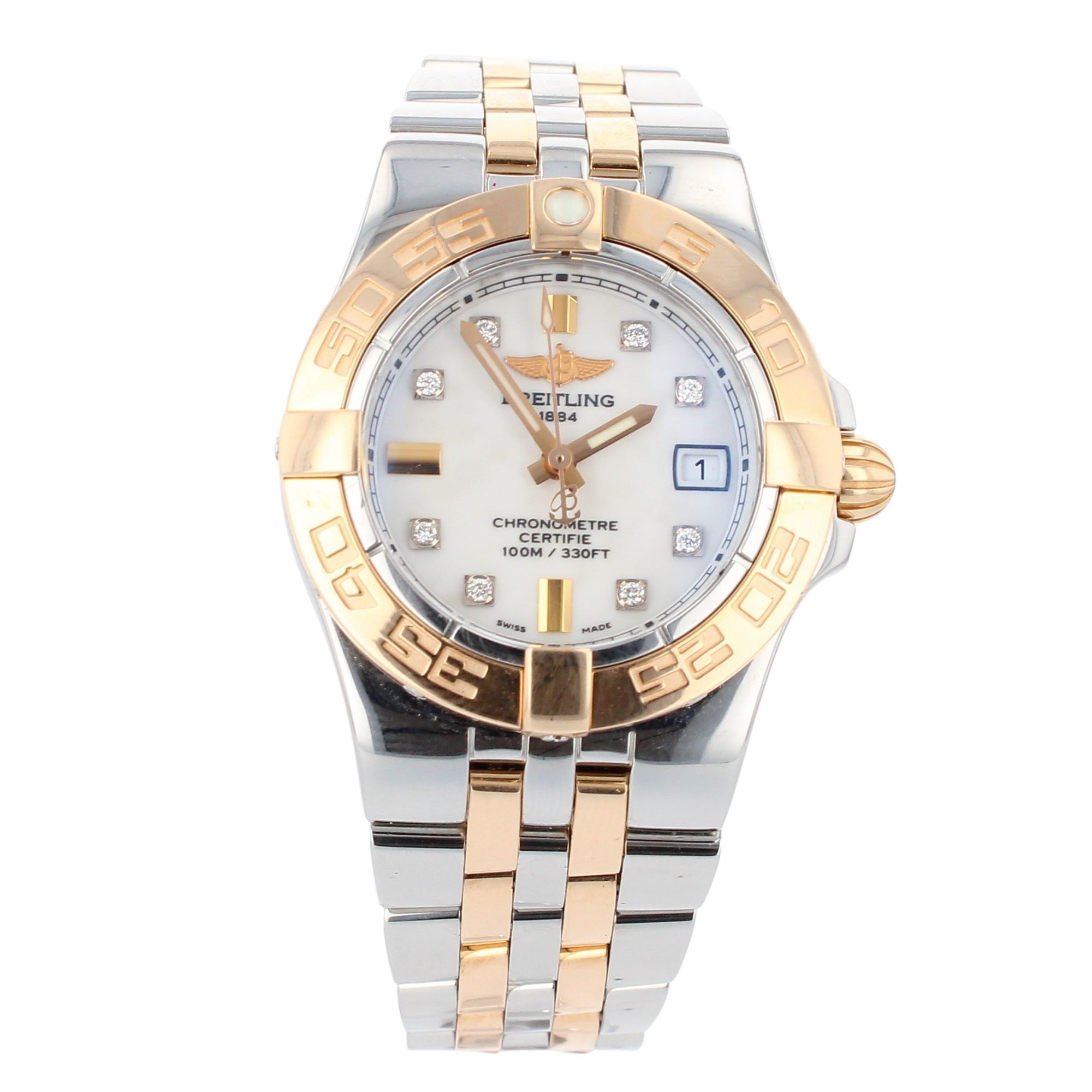 breitling galactic womens watch