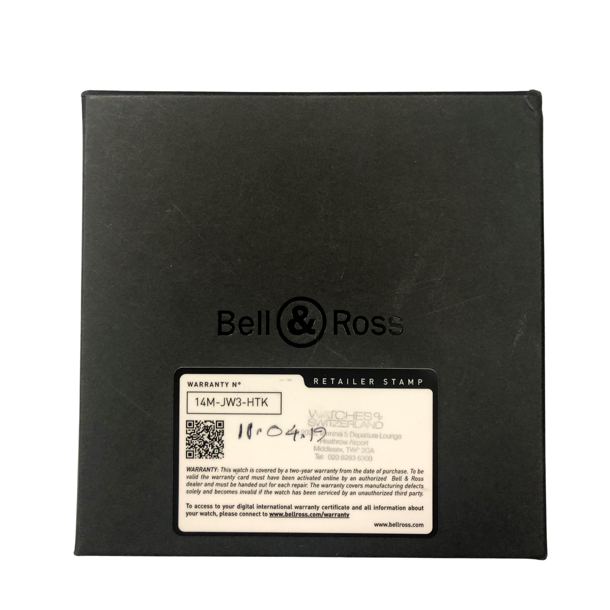 Bell \u0026 Ross BR126 Chronograph Pre Owned 