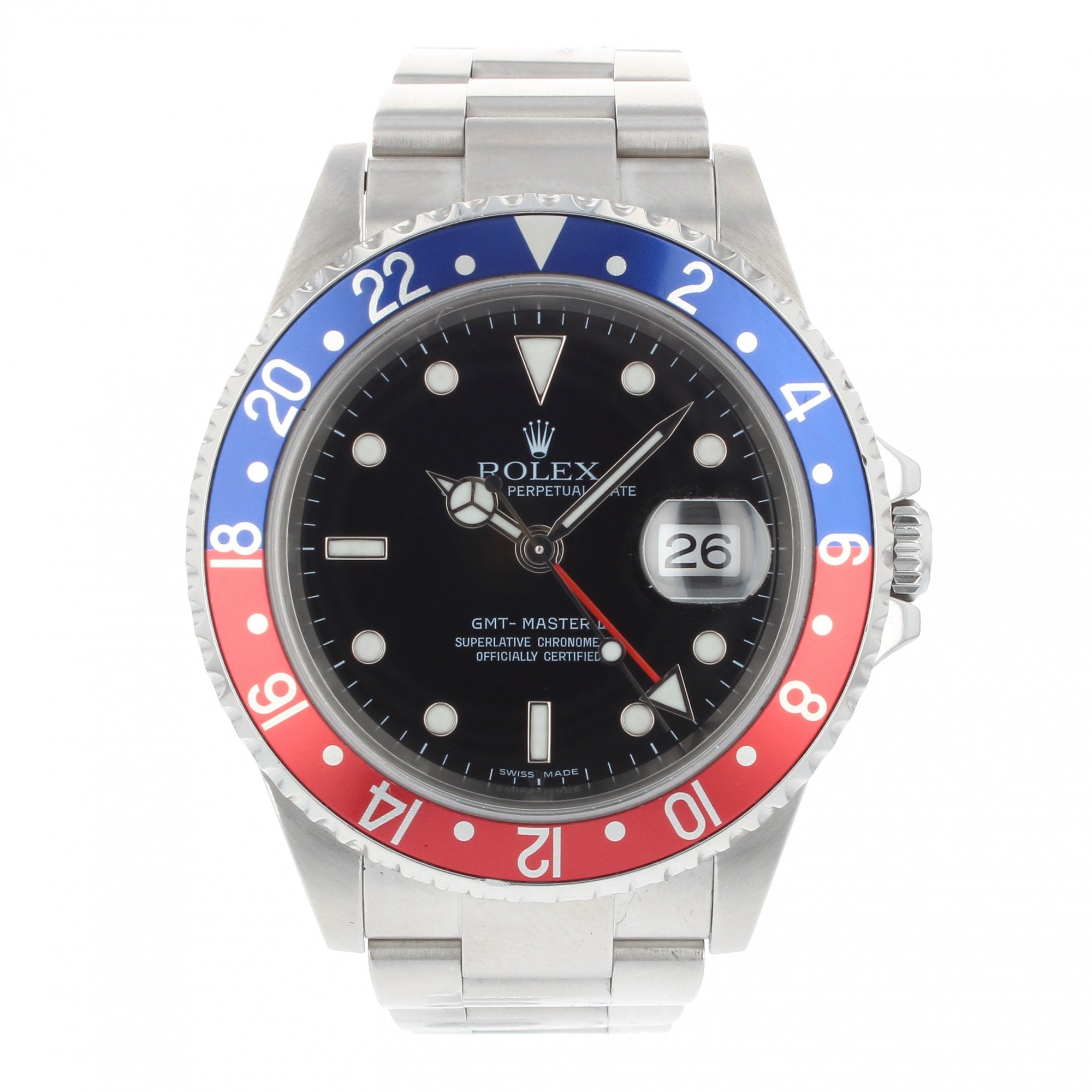 rolex gmt master 2 1999