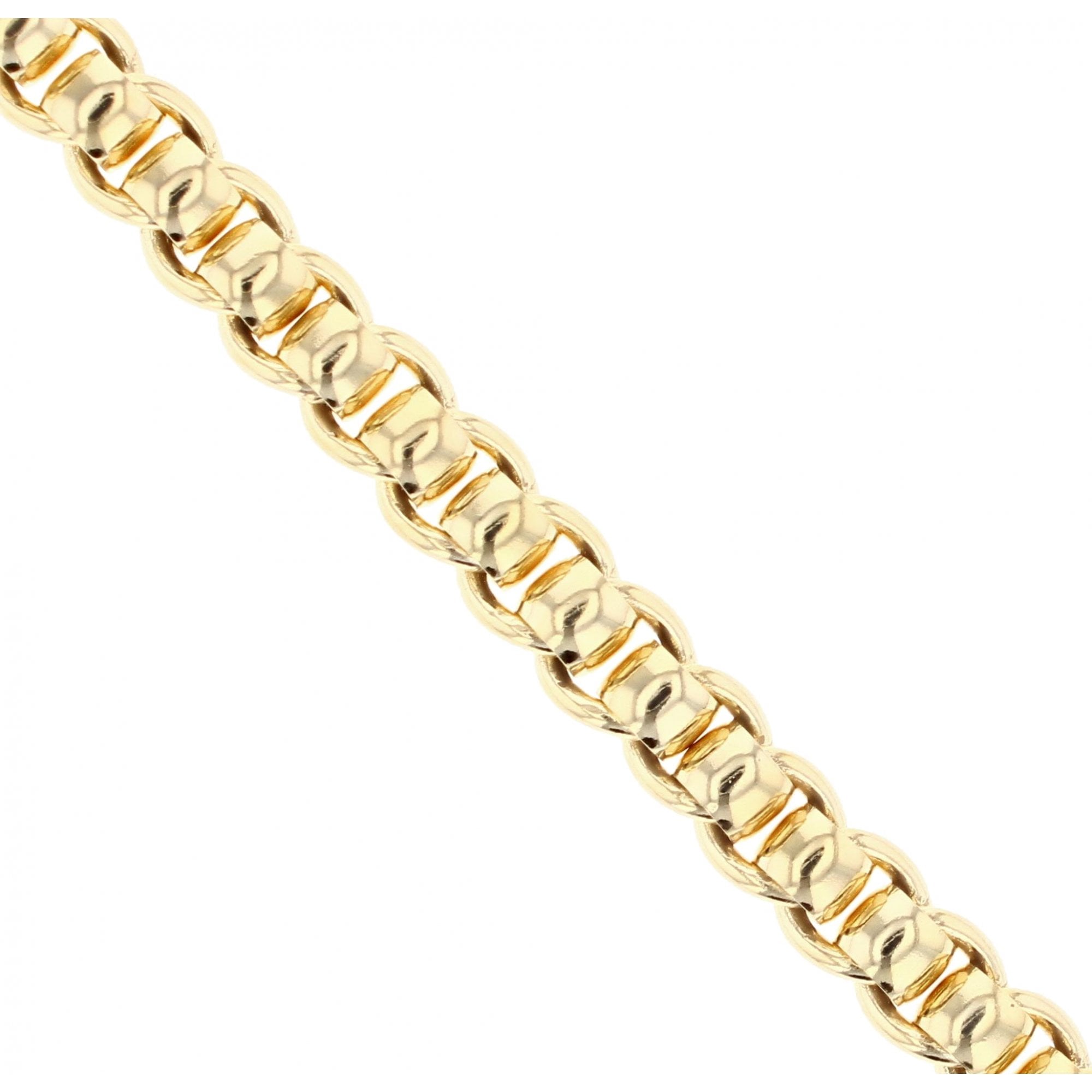 9ct Yellow Gold Rollerball Bracelet Ramsdens Jewellery