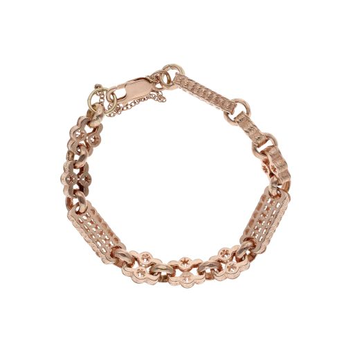 9ct Rose Gold Stars And Bars