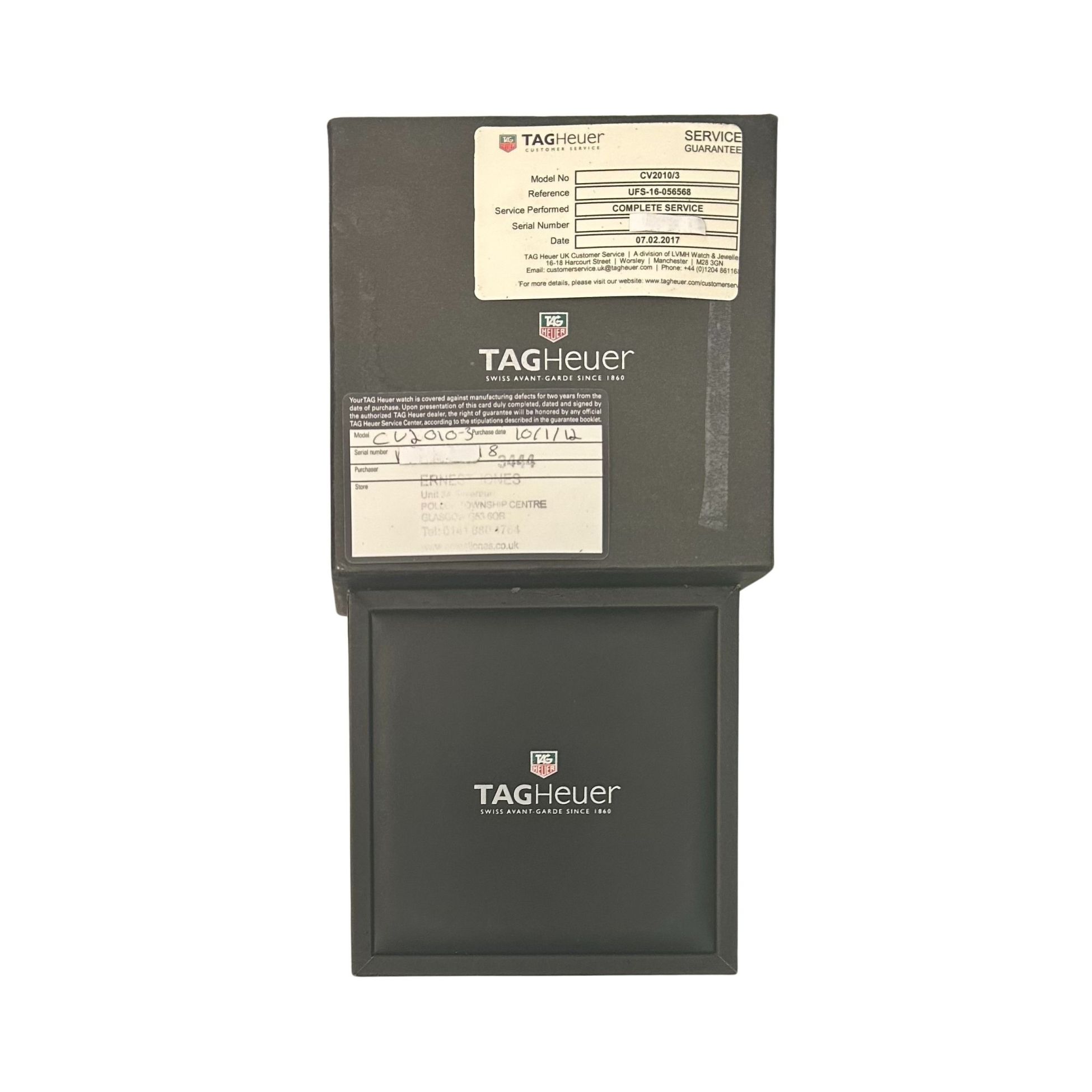 Tag Heuer Carrera Pre Owned Watch Ref CV2010 | Ramsdens Jewellery
