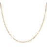 9ct Yellow Gold Curb Chain 16"
