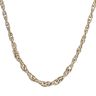 9ct Yellow Gold Prince Of Wales Graduated Fancy Chain 16"
