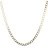 9ct Yellow Gold Curb Chain 22"