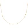 22ct Yellow Gold Bead Chain 16"