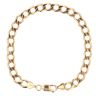 9ct Yellow Gold Curb Bracelet 8"