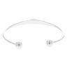 Silver Children`s Torque Bangle