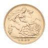 1906 Edward VII Large Head UK Half Sovereign Coin
