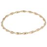 9ct Yellow Gold Twist Bangle