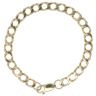 9ct Yellow Gold Curb Bracelet 8"