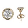 9ct Yellow Gold 1.50ct Brilliant Cut Lab Grown Diamond Solitaire Earrings