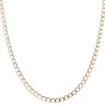 9ct Yellow Gold Curb Chain 22"