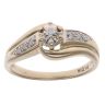 9ct Yellow Gold 0.10ct Diamond Solitaire Ring