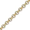New 9ct Traditional Heavyweight Patterned & Plain Belcher Chain