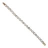 9ct Yellow Gold Cubic Zirconia Bracelet 7.5"