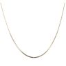 9ct Yellow Gold Wave Pattern Links Fancy Chain 16"
