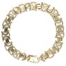 9ct Yellow Gold Byzantine Bracelet 9"