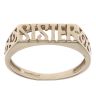 9ct Yellow Gold Sister Fancy Ring