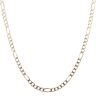 9ct Yellow Gold Figaro Chain 22"