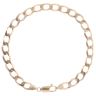 9ct Yellow Gold Curb Bracelet 8"