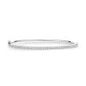 925 Silver 1.00ct Lab Grown Diamond Tennis Bangle