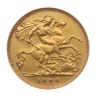 1909 Edward VII Large Head UK Half Sovereign Coin