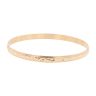9ct Yellow Gold Patterned Bangle