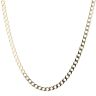 9ct Yellow Gold Curb Chain 22"