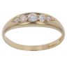 18ct Yellow Gold 0.25ct Brilliant Cut Diamond Five Stone Ring