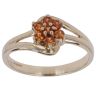 9ct Yellow Gold Citrine Cluster Ring
