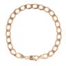 9ct Yellow Gold Curb Bracelet 7.5"