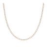 9ct Yellow Gold Square Curb Chain 18"