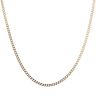 9ct Yellow Gold Small Links Curb Chain 18"
