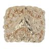 9ct Yellow Gold Five Row Horse Keeper Ring