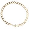 9ct Yellow Gold Curb Bracelet 8"