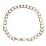9ct Yellow Gold Curb Bracelet 8.5"