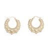 9ct Yellow Gold Creole Earring