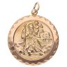 9ct Yellow Gold St George Pendant