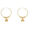 22ct Yellow Gold Chandelier Hoop Earrings