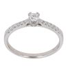 18ct White Gold 0.39ct Brilliant Cut Diamond Solitaire Ring