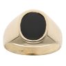 9ct Yellow Gold Onyx Signet Ring