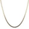 18ct Yellow and White Gold Anchor Chain 26"